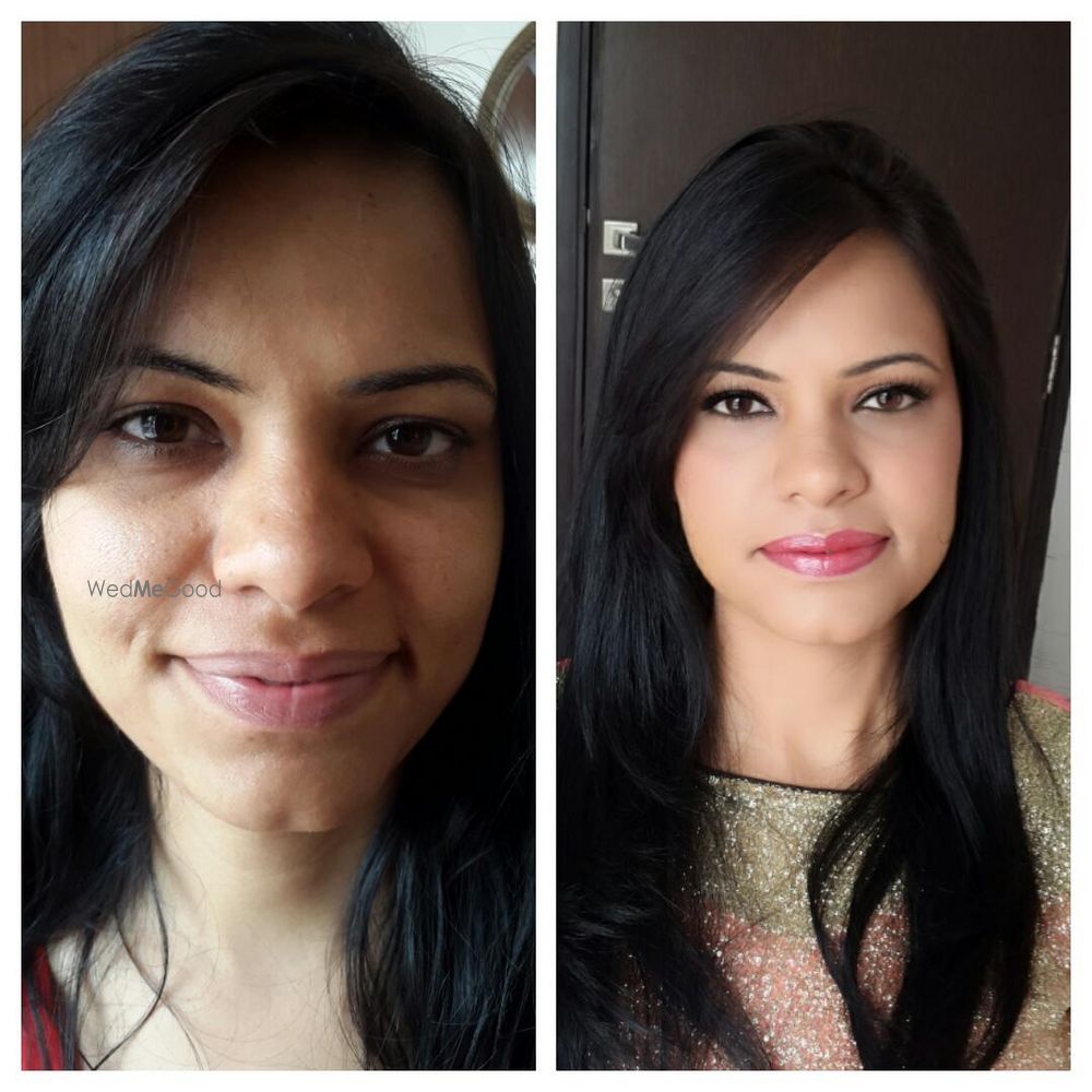 Photo From Before &after pics - By Pooja Sharma Hair and Makeup Artist