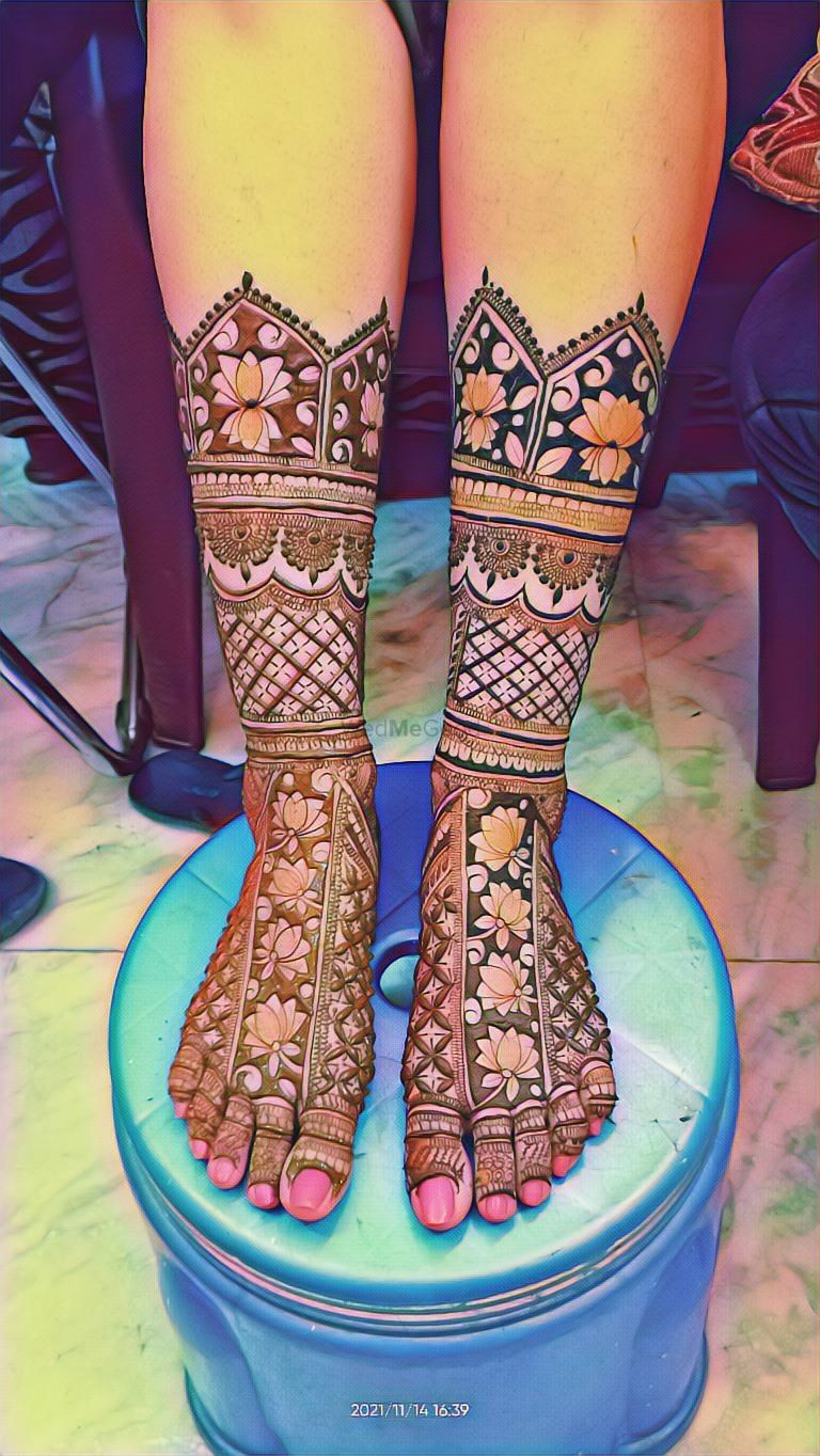 Photo From Legs Mehandi Design - By GK Mehandi Artist