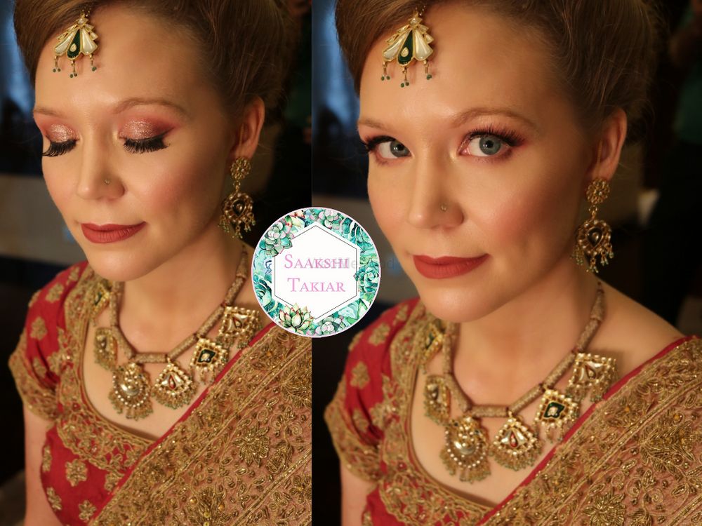 Photo From The Adorable American Bride Ingrid - By Makeup by Saakshi Takiar