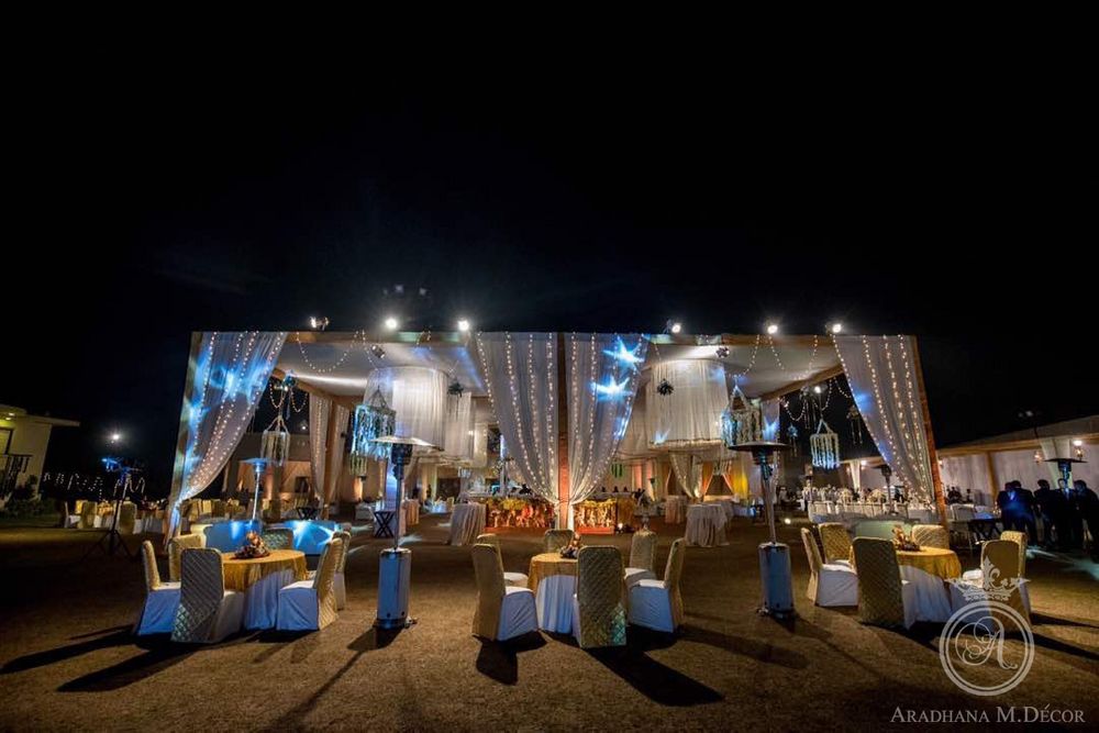 Photo From A White Night with a touch of Gold - By Aradhana M.Décor