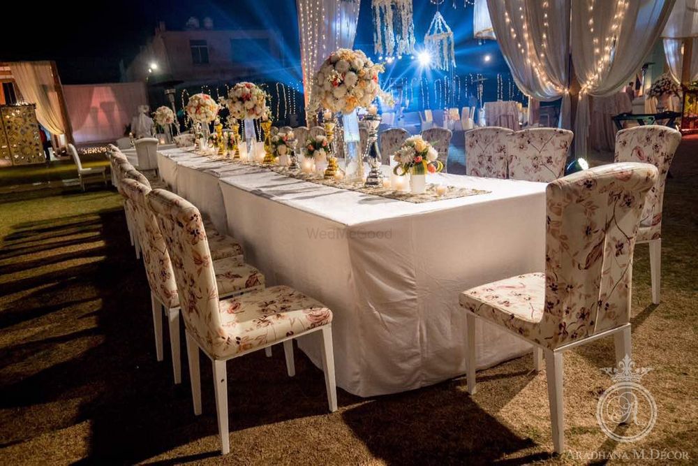 Photo From A White Night with a touch of Gold - By Aradhana M.Décor