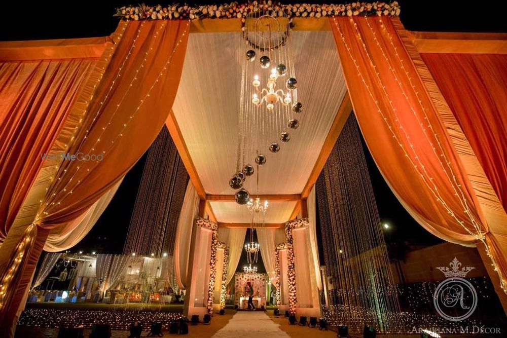Photo From A White Night with a touch of Gold - By Aradhana M.Décor