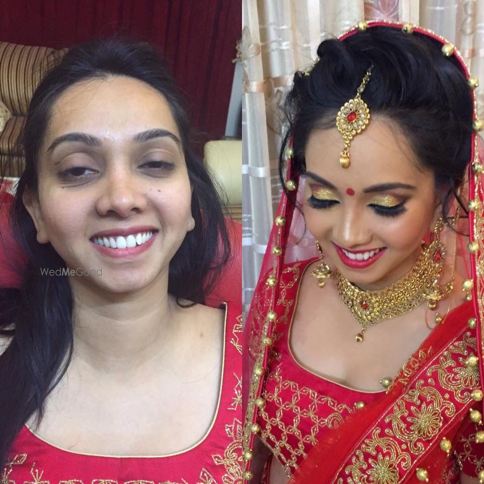 Photo From Prachi's wedding and engagement makeup  - By Richa Malik's Makeovers 