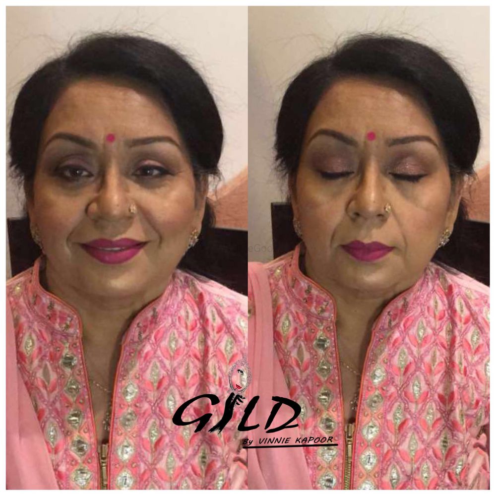 Photo From Bride's Mom/Aunt makeup - By Gild By Vinnie Kapoor