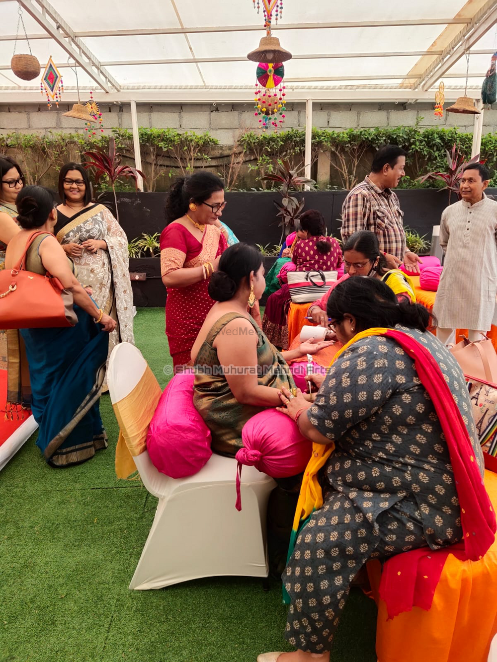 Photo From Bride Anushmita's Wedding Mehndi Event. - By Shubh Muhurat Mehendi Arts