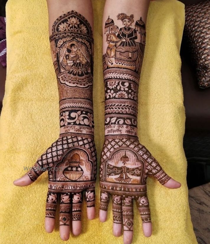 Photo From Bridal Mehandi Designs - By Rinku Mehandi Artist