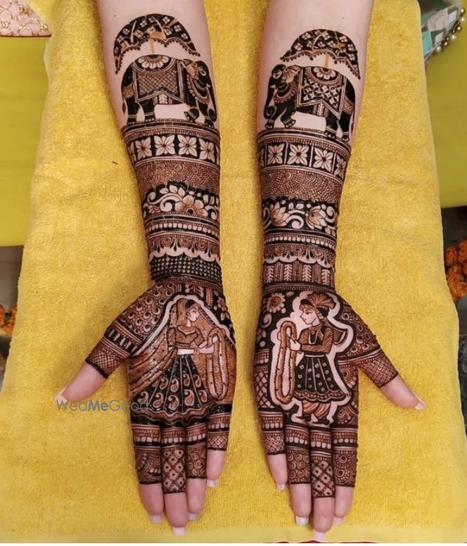 Photo From Bridal Mehandi Designs - By Rinku Mehandi Artist