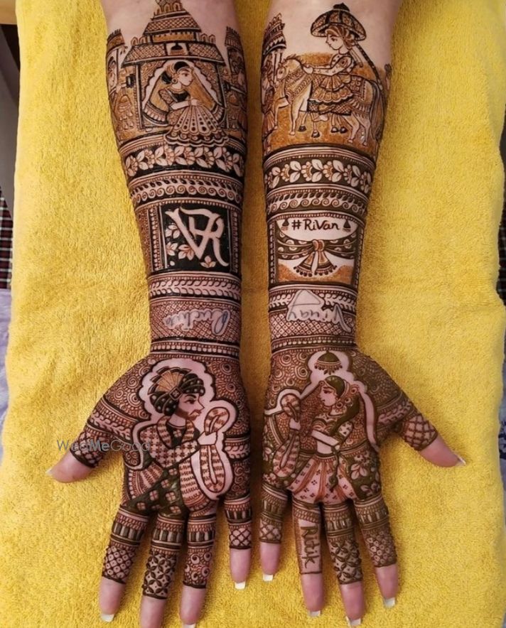 Photo From Bridal Mehandi Designs - By Rinku Mehandi Artist