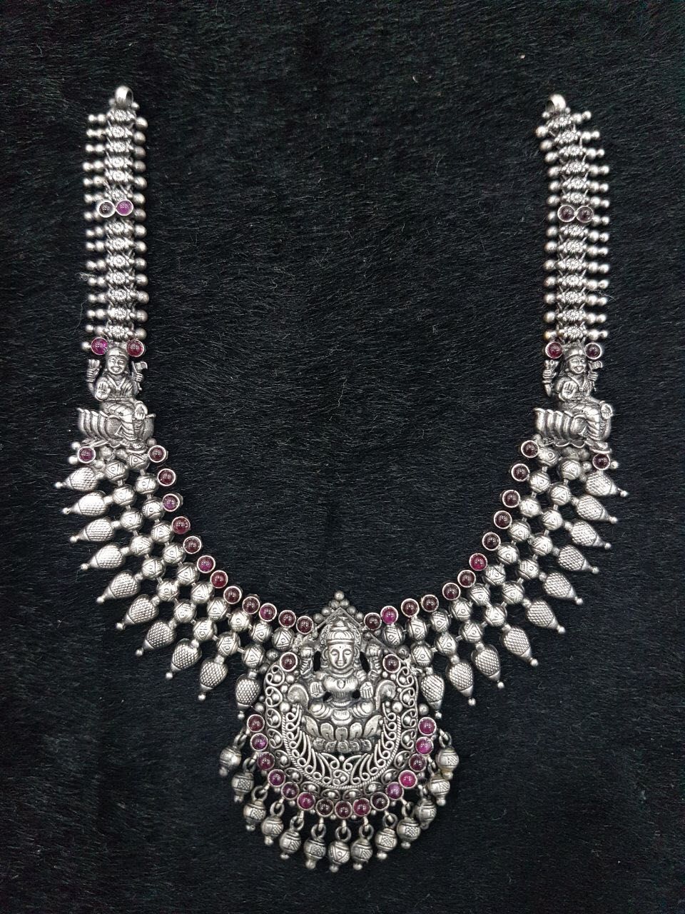 Photo From Bridal jewellery made of pure silver - By Sashti Silver