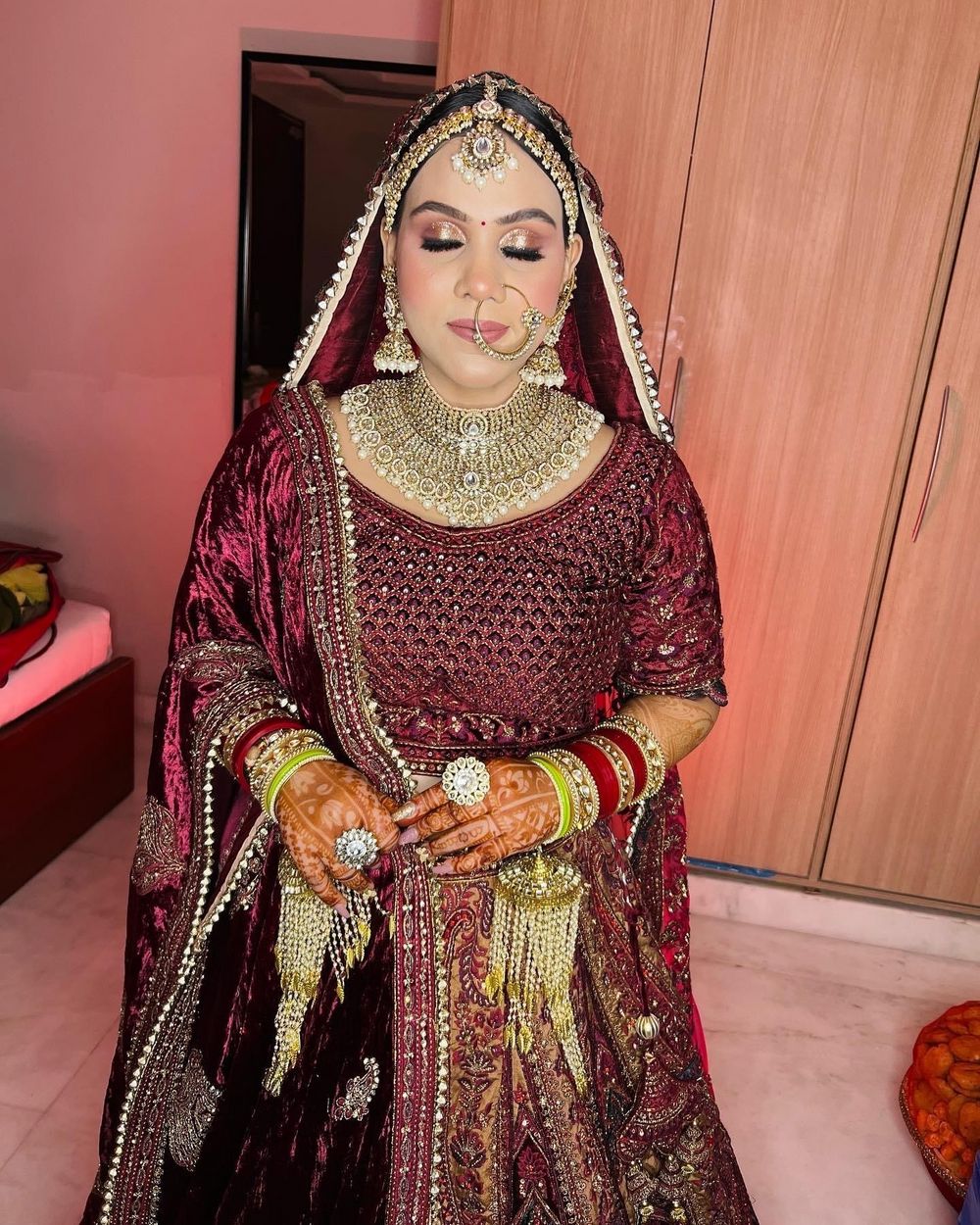 Photo From Nonbengali bride or Marwari bride  - By Tanu'z Makeup and Academy