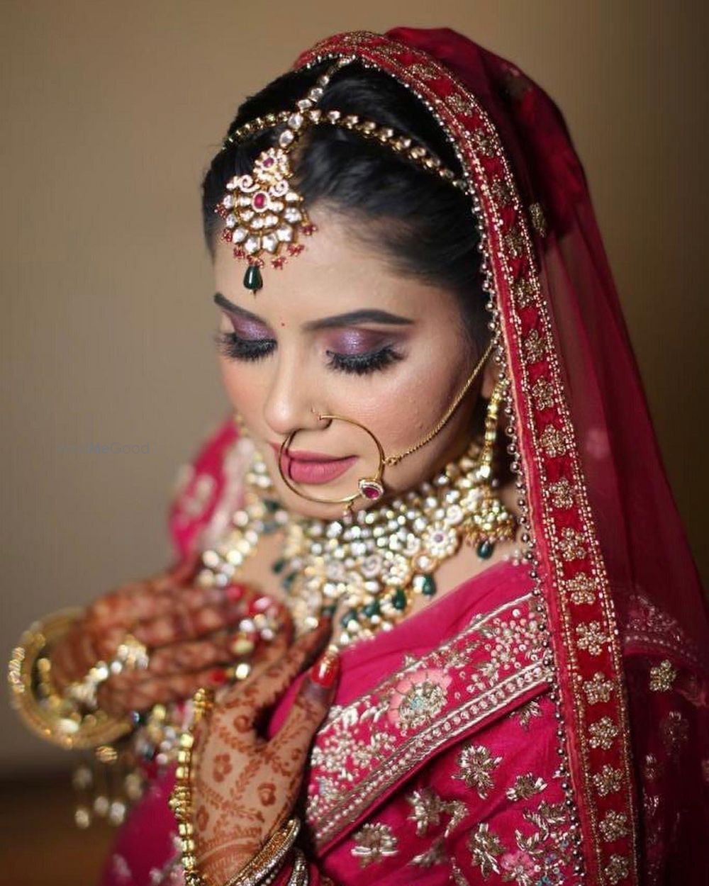 Photo From Nonbengali bride or Marwari bride  - By Tanu'z Makeup and Academy