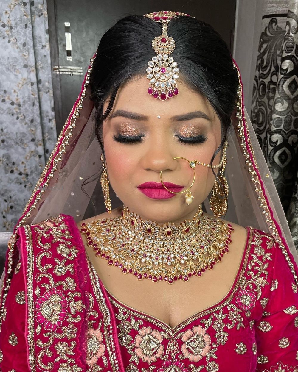 Photo From Nonbengali bride or Marwari bride  - By Tanu'z Makeup and Academy