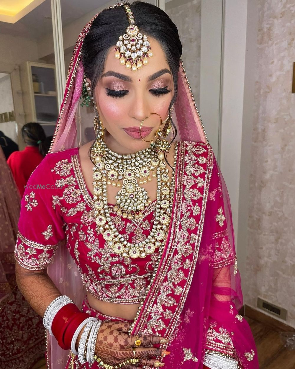 Photo From Nonbengali bride or Marwari bride  - By Tanu'z Makeup and Academy