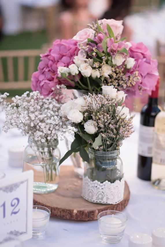 Photo of Floral table setting