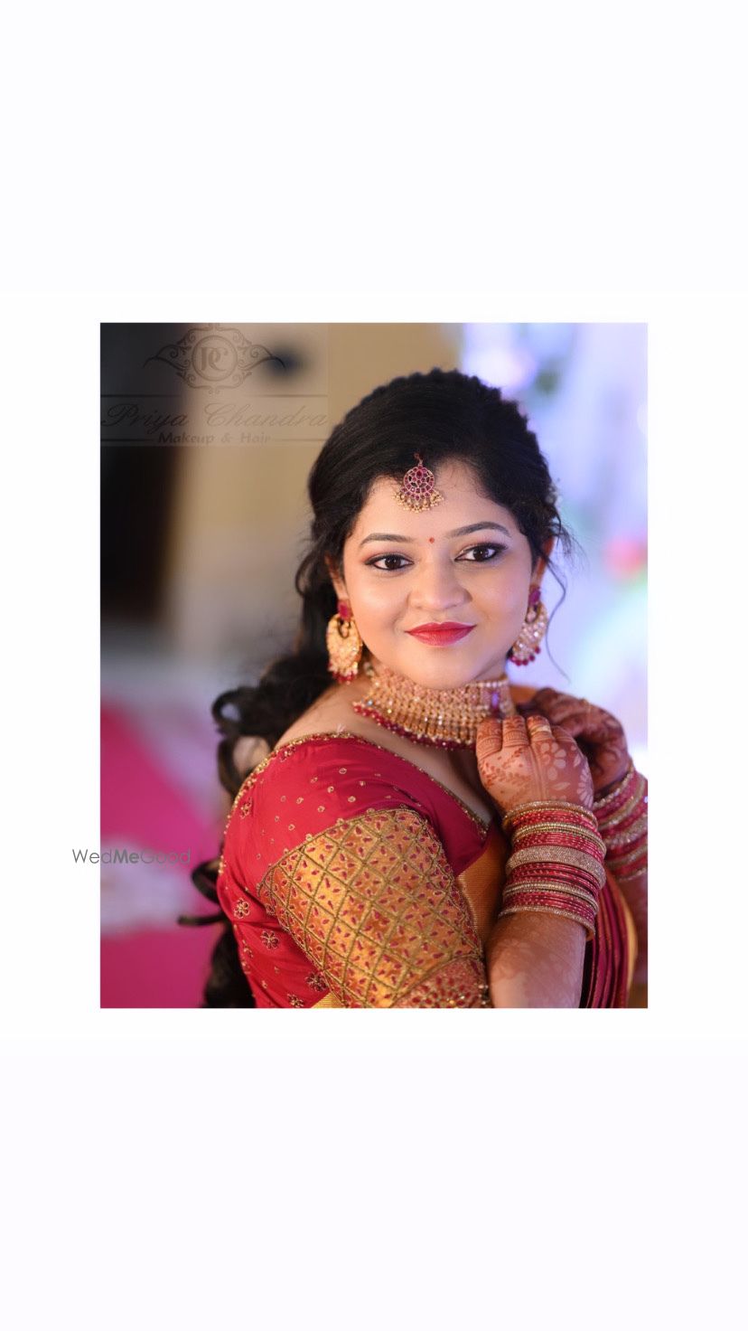 Photo From Shruthi weds Bharath  - By Priya Chandra Makeovers