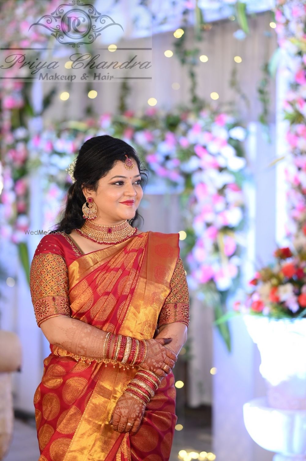 Photo From Shruthi weds Bharath  - By Priya Chandra Makeovers