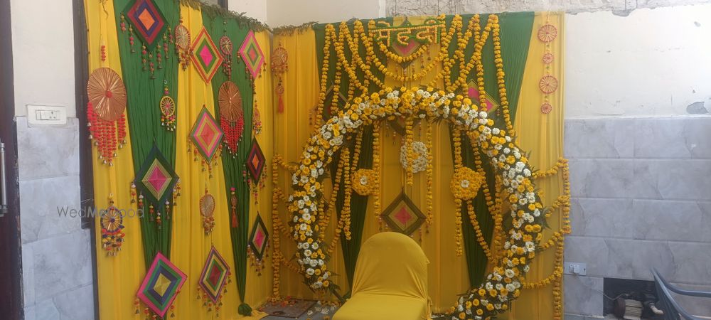 Photo From Haldi and Mahendi - By Khalsa Flowers & Decorators