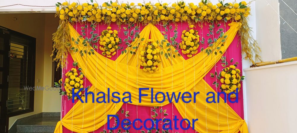 Photo From Haldi and Mahendi - By Khalsa Flowers & Decorators