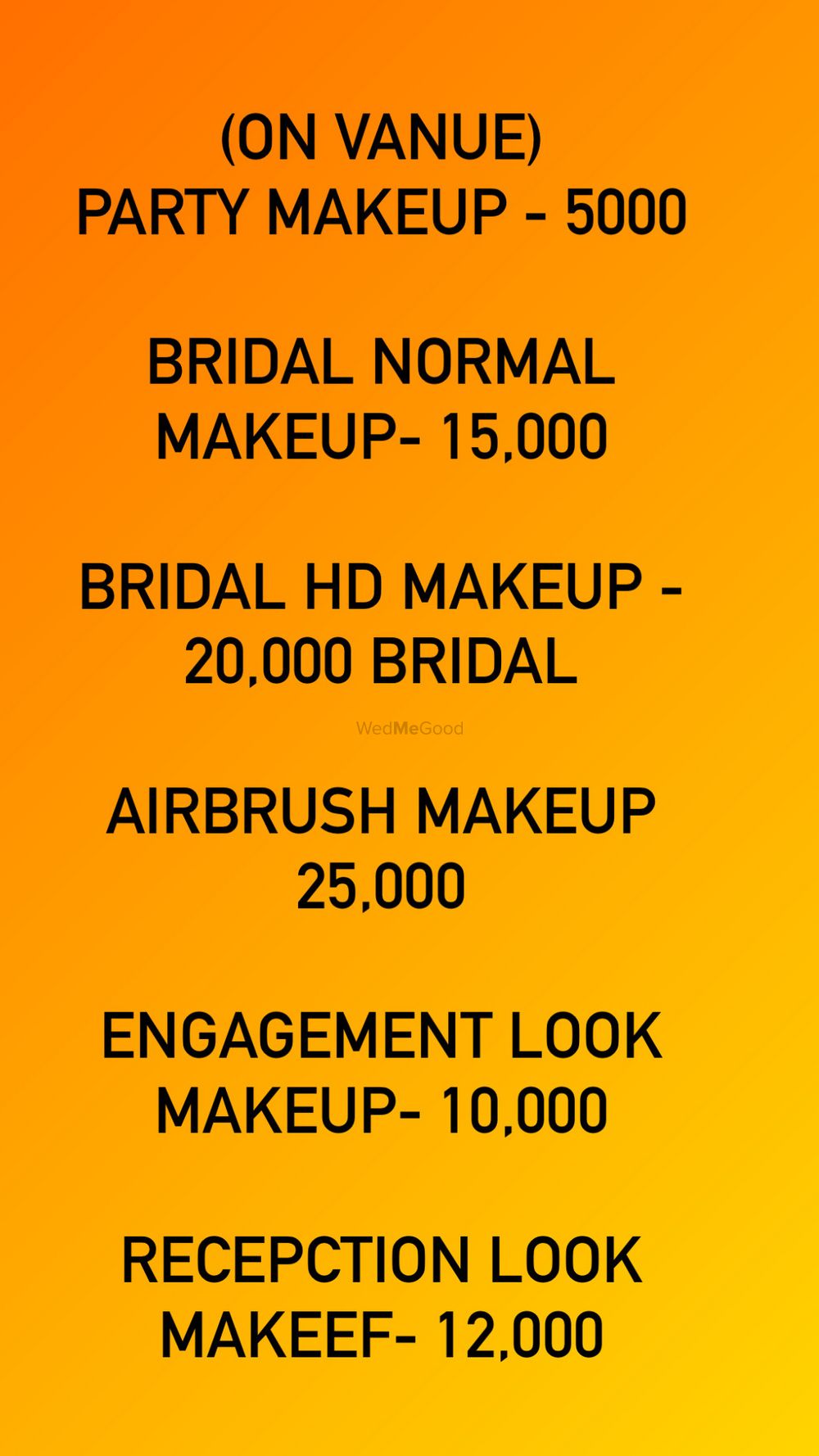 Photo From rate list  - By Mukul Makeovers