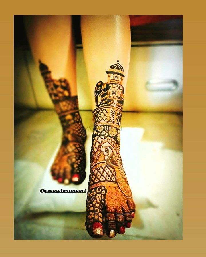 Photo From Bridal Mehendi - By Swag Henna Art