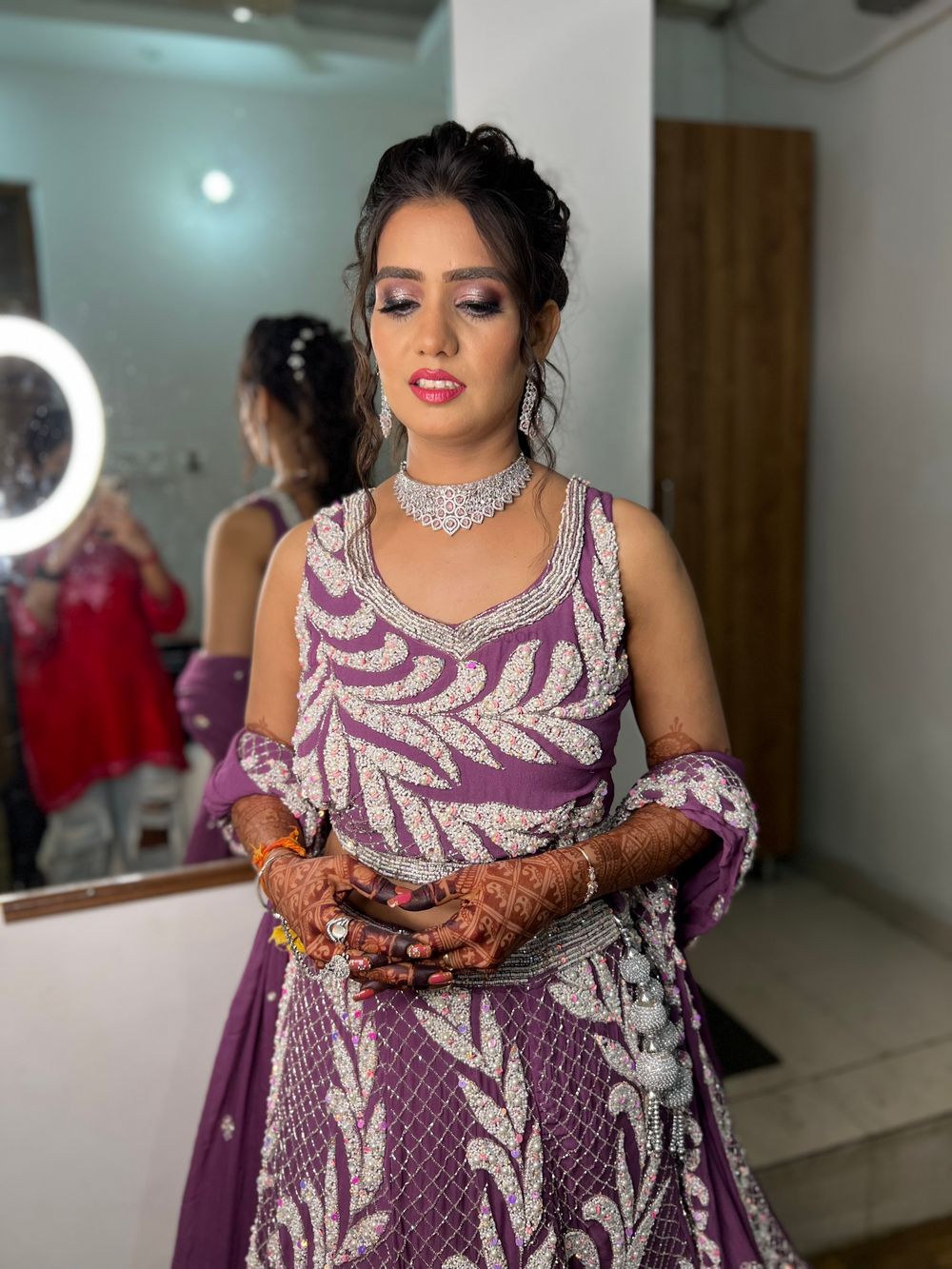 Photo From Aakriti’s Engagement Makeup - By Makeup by Pavani