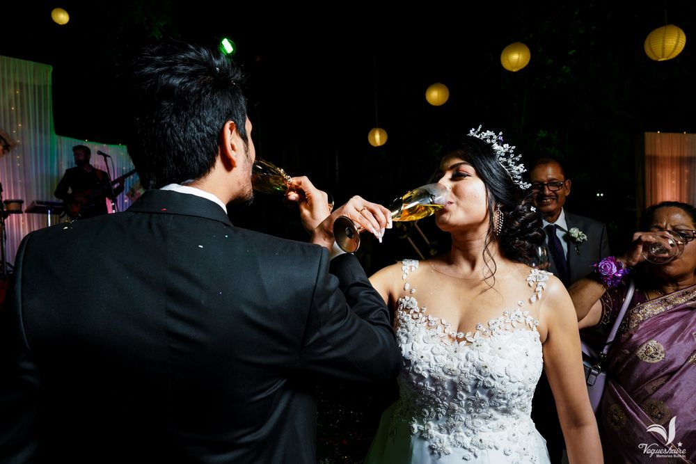 Photo From Raunaq and Priscilla, a beautiful Hindu- Catholic wedding( Delhi) - By Vogueshaire