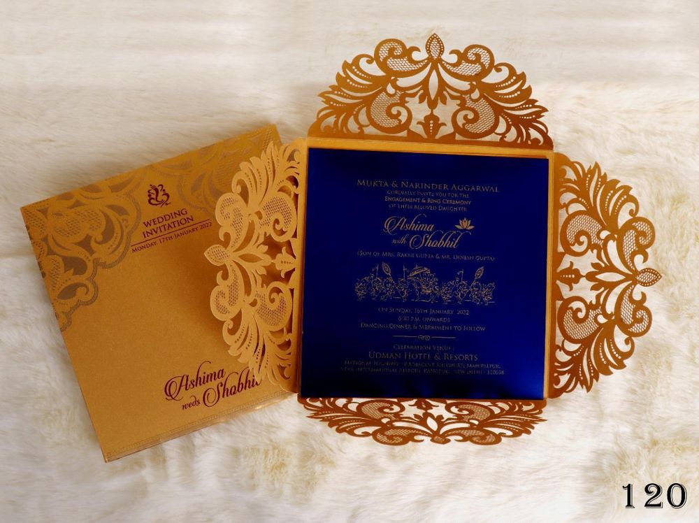 Photo From Premium Lazer Cut - By Sri Raja Lakshmi Wedding Cards