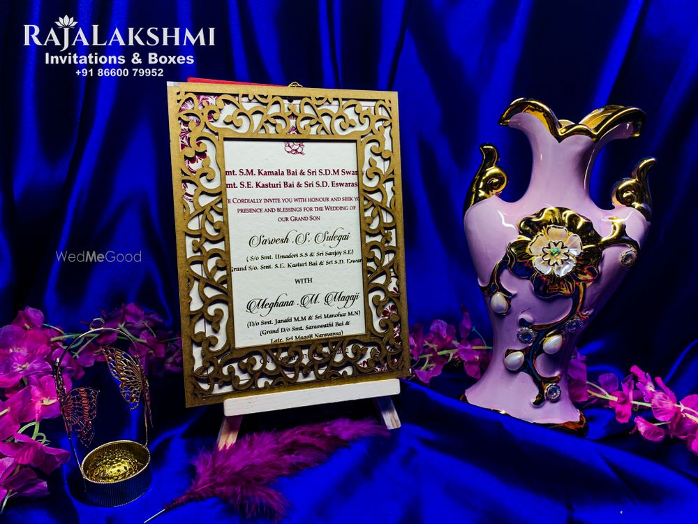 Photo From VIP box invites - By Sri Raja Lakshmi Wedding Cards