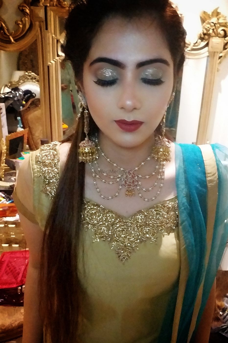 Photo From Aditi for her pre- marriage functions. - By Makeovers by Anchal