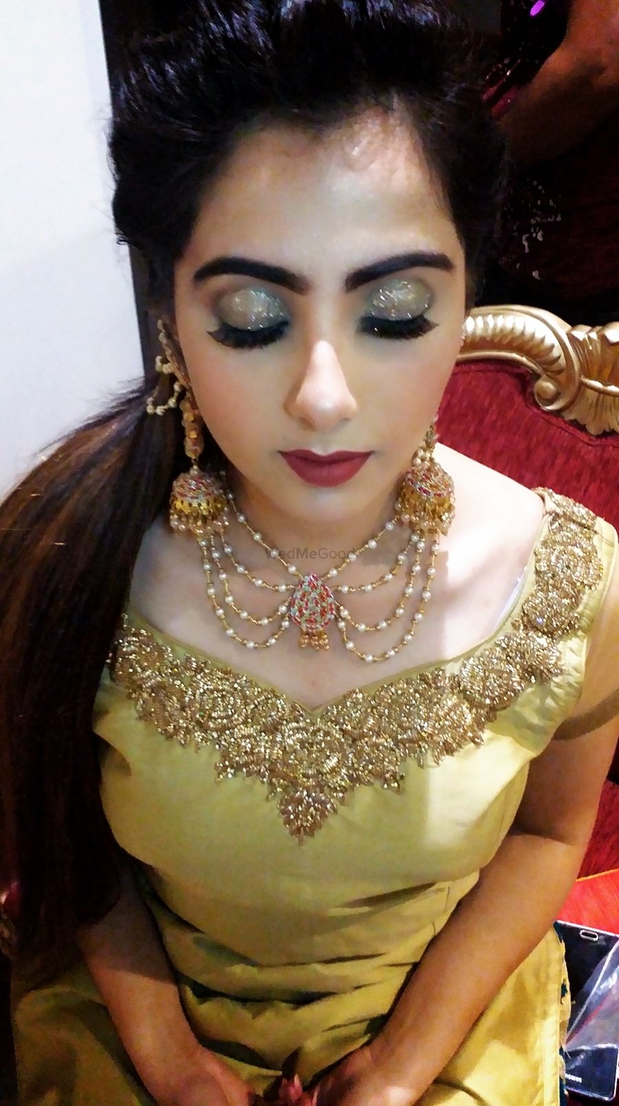 Photo From Aditi for her pre- marriage functions. - By Makeovers by Anchal