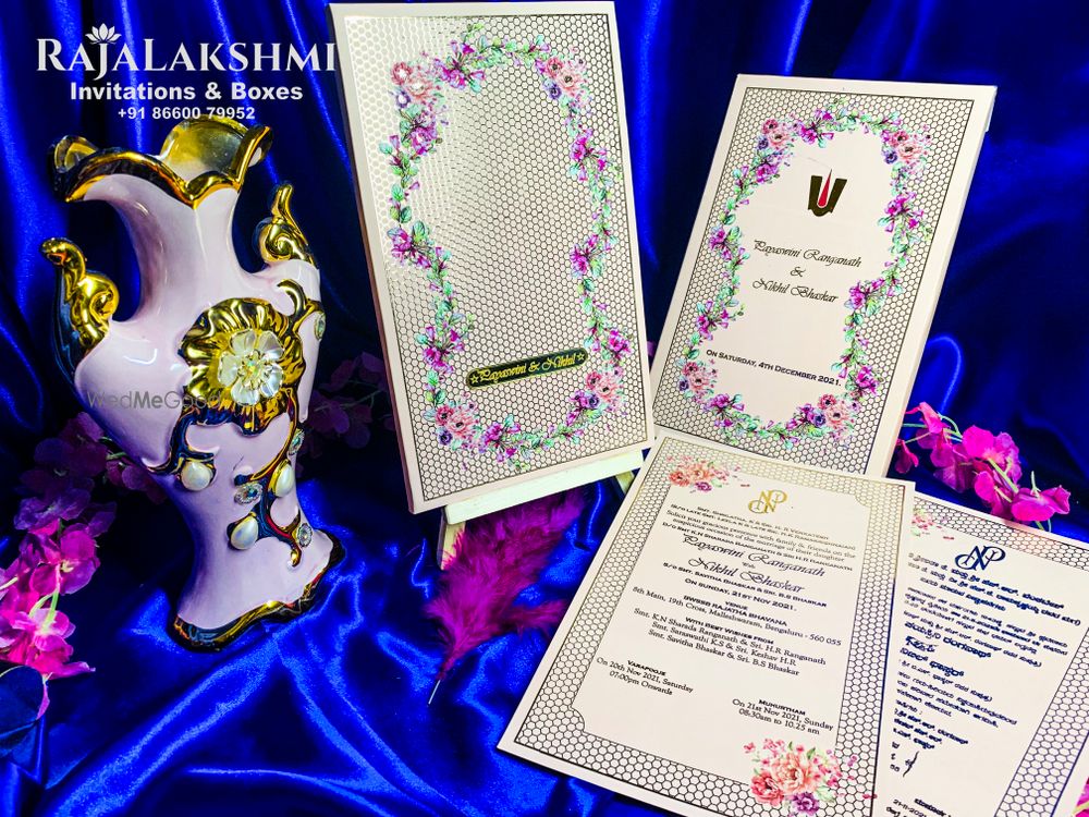 Photo From Floral - By Sri Raja Lakshmi Wedding Cards