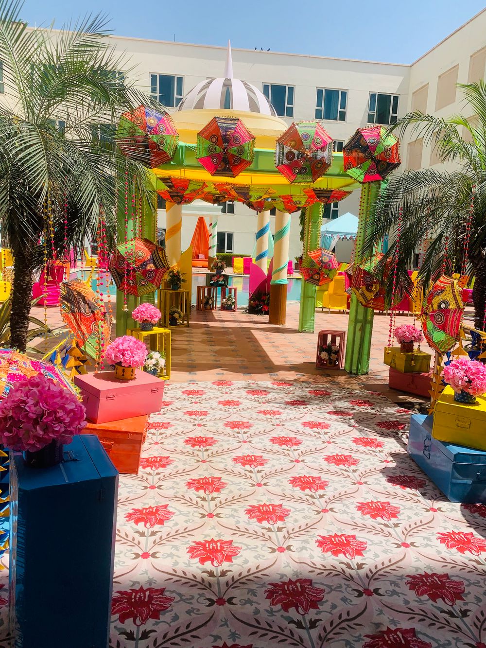 Photo From Ashish & Nikita Haldi decor - By The Wedding Fort