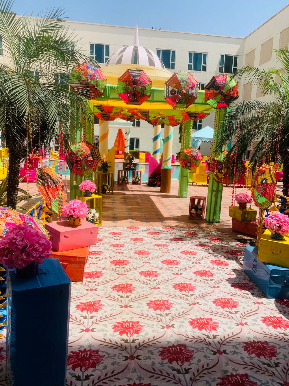 Photo From Ashish & Nikita Haldi decor - By The Wedding Fort