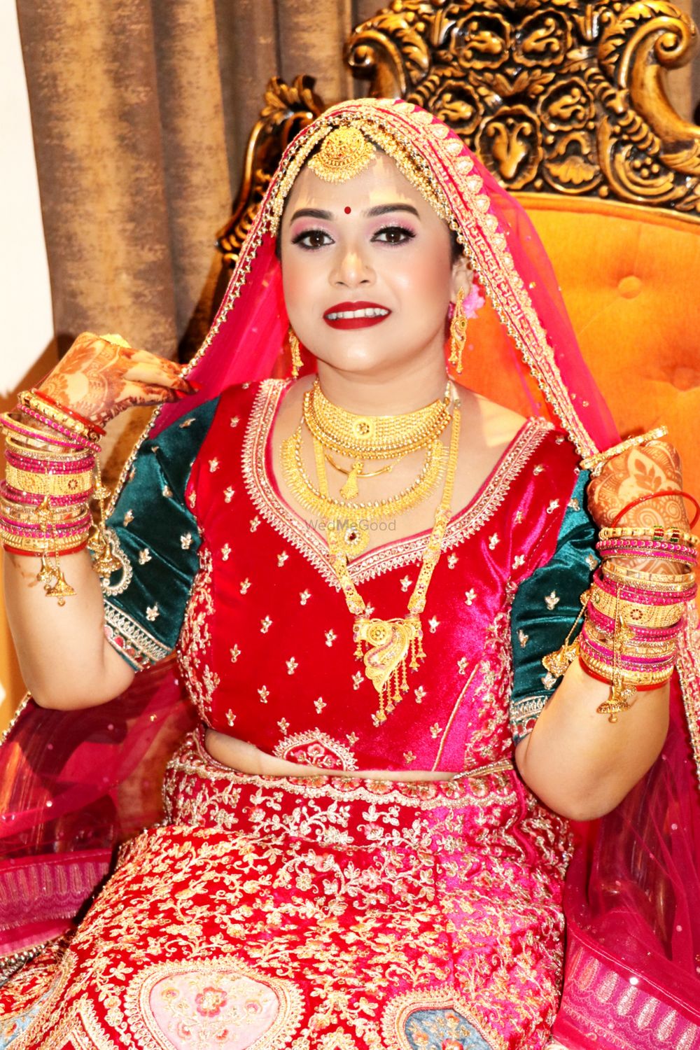 Photo From KIRTI'S WEDDING AND RECEPTION MAKEUP - By MOBLINA MAKEUP STUDIO
