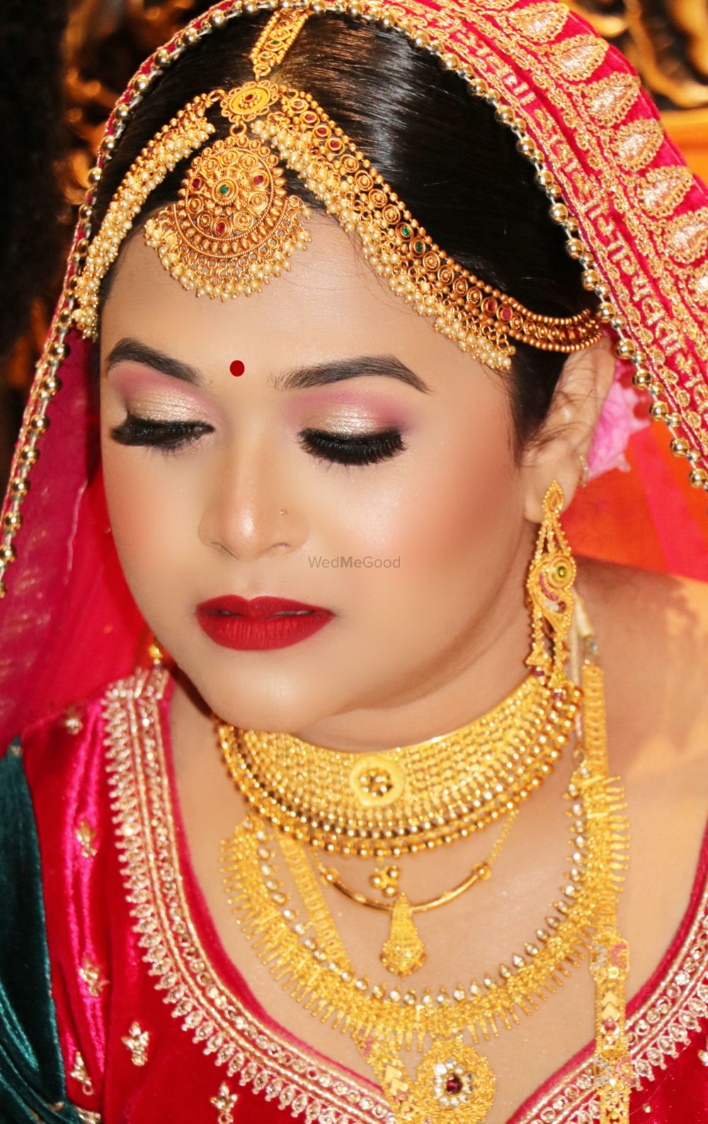 Photo From KIRTI'S WEDDING AND RECEPTION MAKEUP - By MOBLINA MAKEUP STUDIO
