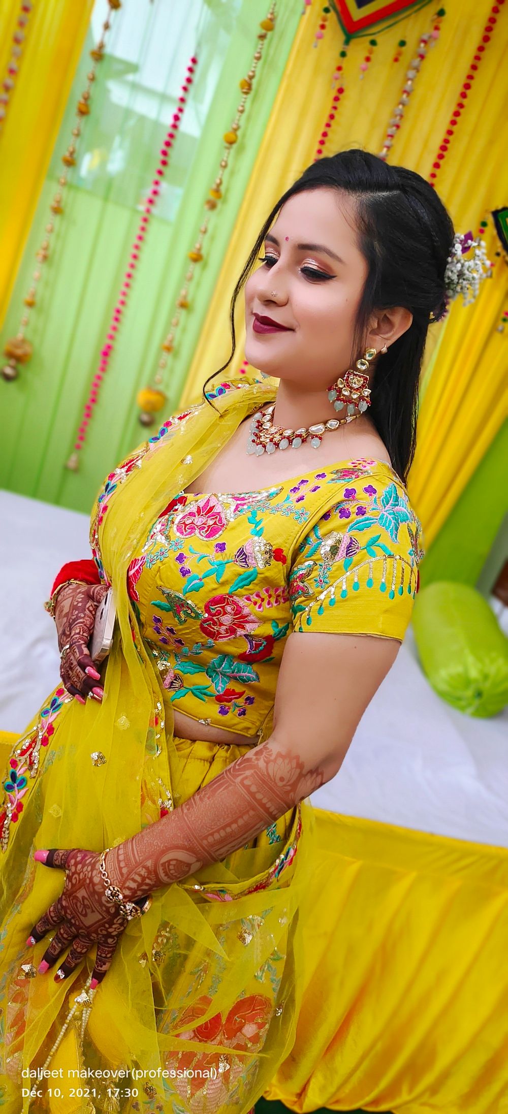 Photo From haldi makeup look - By Daljeet Makeover