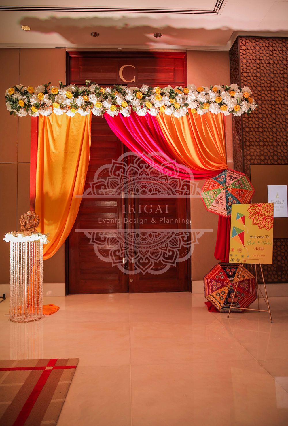 Photo From ♠ Haldi Hues - By Ikigai Planners