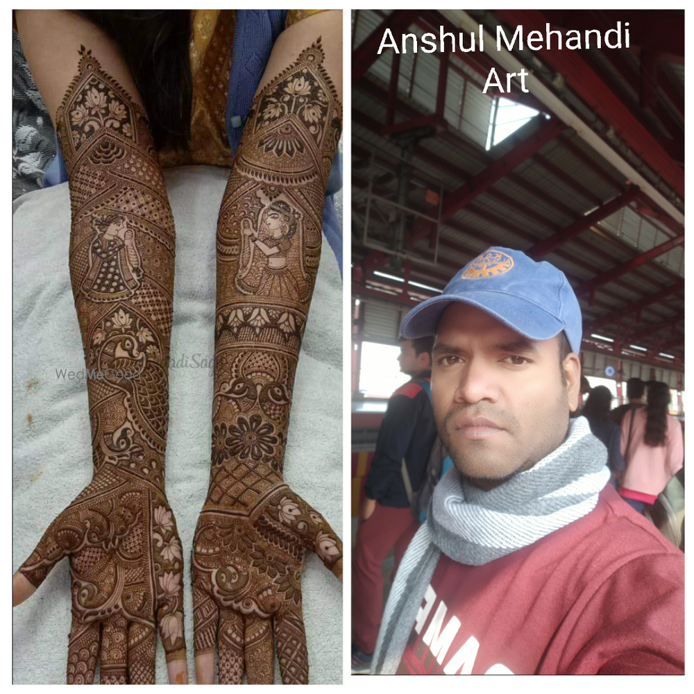 Photo From Anshul Mehandi Artist, - By Anshul Mehandi Art