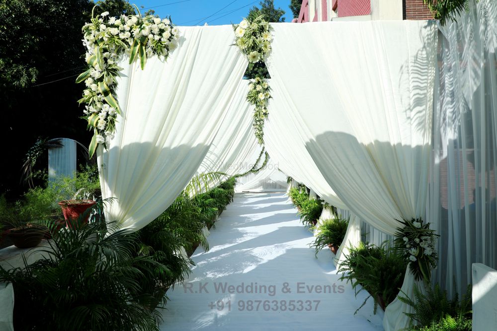 Photo From White Theme - By R.K. Wedding & Events
