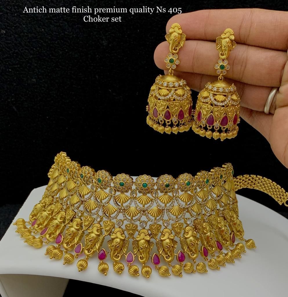 Photo From Chokers - By Golden Galore by Manu