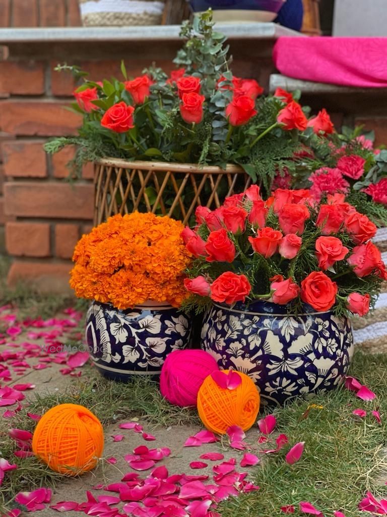 Photo From Backyard Intimate Mehendi decor - By La Vie En Rose Design & Decor