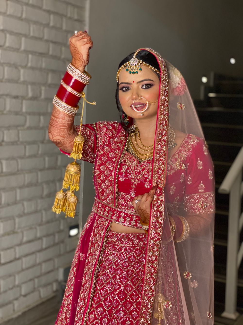 Photo From Sonam look’s absolutely beautiful on her wedding day - By Shobhita Makeovers 