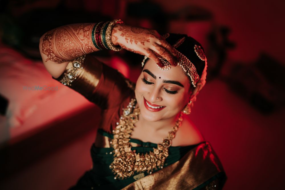 Photo From Medha's wedding - By Makeovers by Ranjana Venkatesh