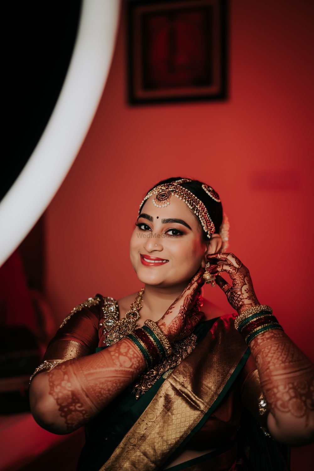 Photo From Medha's wedding - By Makeovers by Ranjana Venkatesh