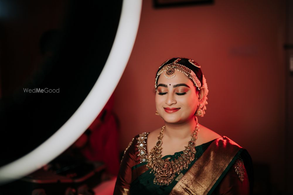 Photo From Medha's wedding - By Makeovers by Ranjana Venkatesh