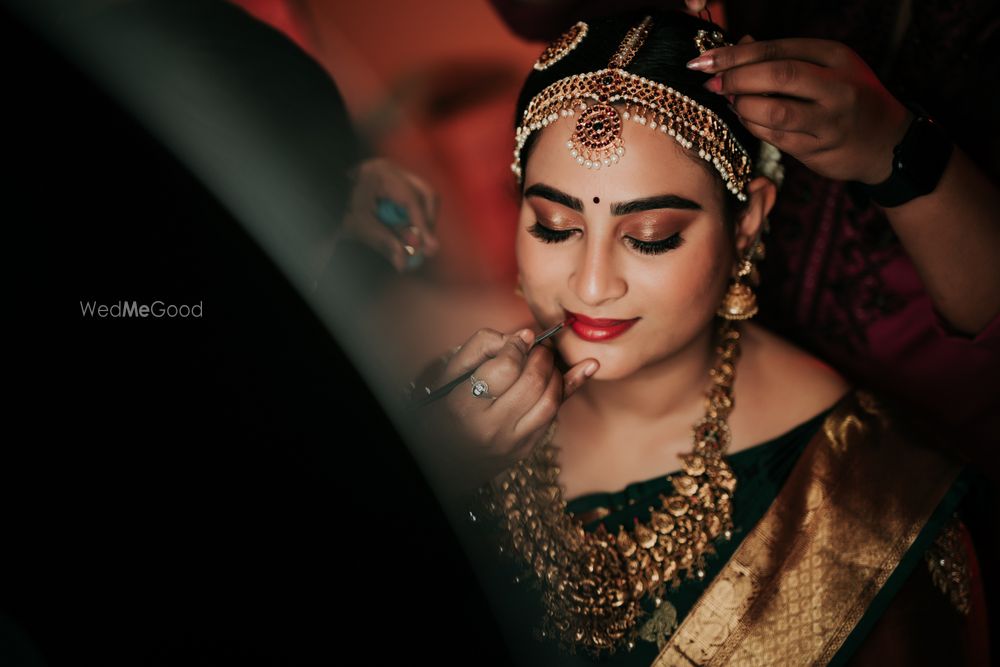 Photo From Medha's wedding - By Makeovers by Ranjana Venkatesh