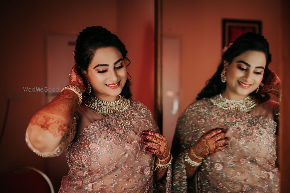 Photo From Medha's wedding - By Makeovers by Ranjana Venkatesh