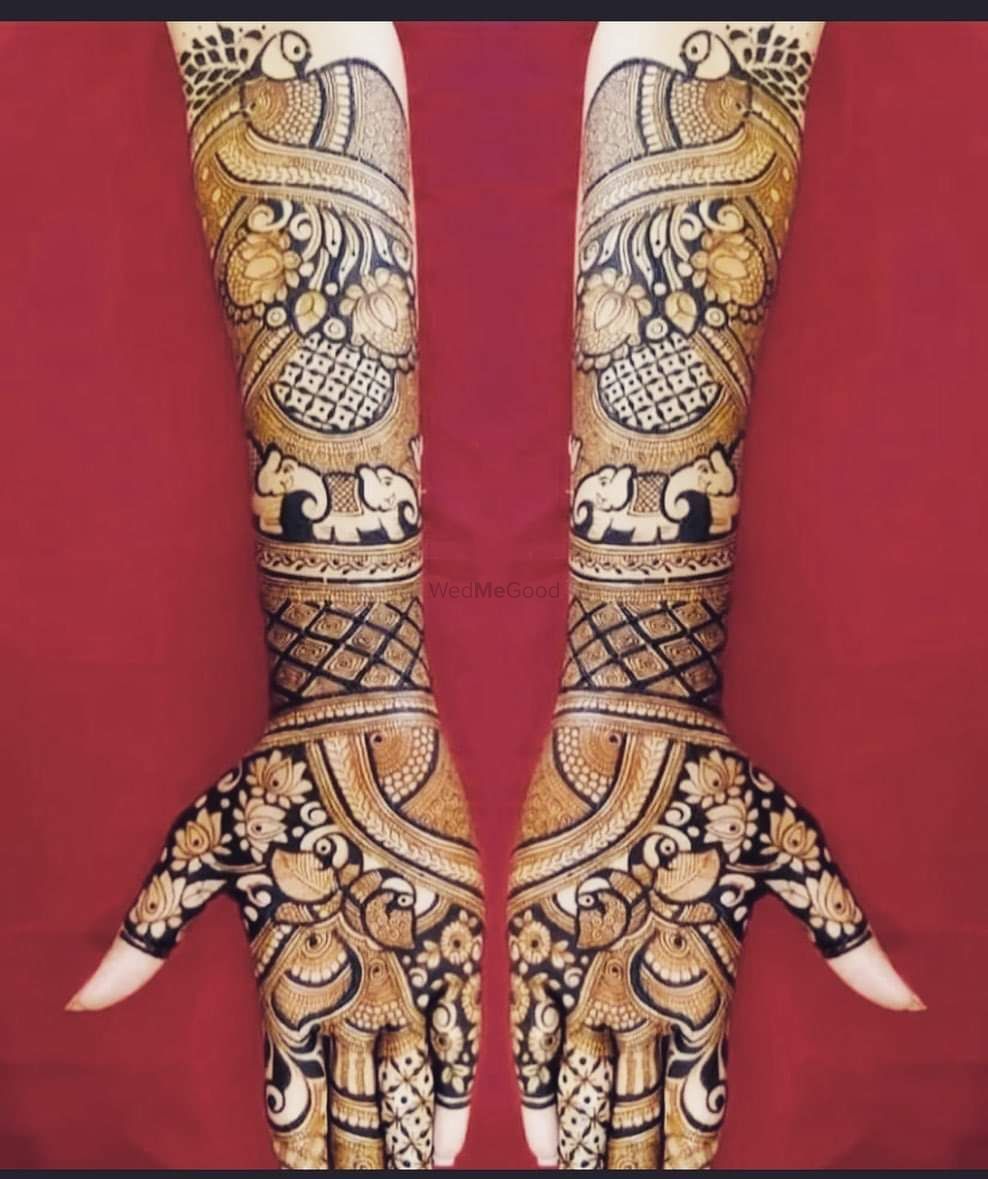 Photo From bride mehandi - By VIP Mehandi Artist