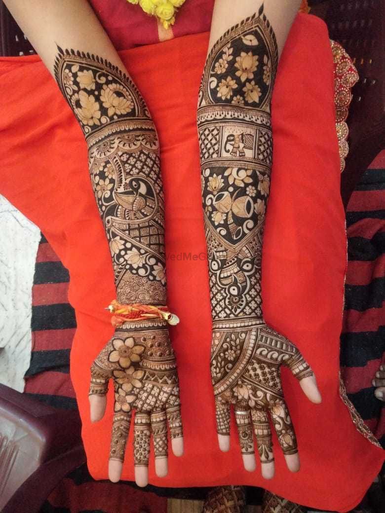 Photo From bride mehandi - By VIP Mehandi Artist