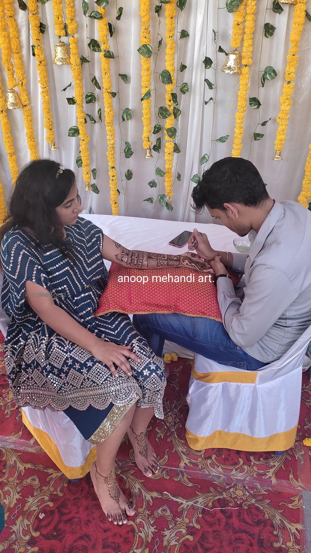 Photo From BRIDAL MEHANDI - By Anoop Mehandi Artist